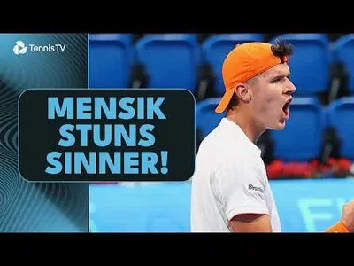 Mensik bat Sinner à Doha 2026 – Quart de finale
