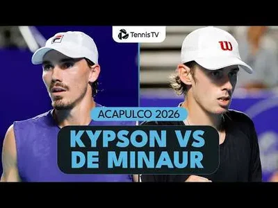 Kypson bat De Minaur à Acapulco 2026 – 1er tour