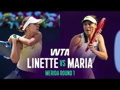Magda Linette bat Tatjana Maria à Merida 2026 – Premier tour