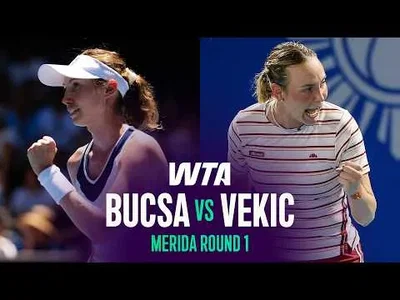 Cristina Bucsa bat Donna Vekic à Merida 2026 – Premier tour