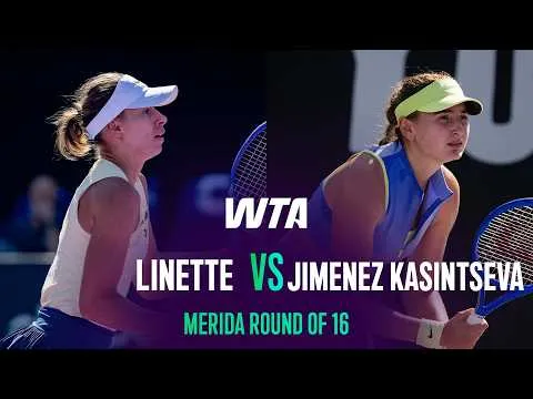 Jiménez Kasintseva bat Linette au Mérida Open 2026 – 2e tour