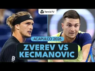 Kecmanovic bat Zverev à Acapulco 2026 – Deuxième tour