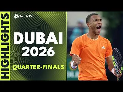 Rublev bat Rinderknech à Dubaï 2026 – Quart de finale