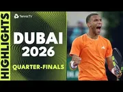 Rublev ngalahake Rinderknech ing Dubai 2026 – Perempat Final