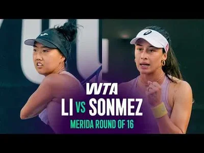 Sonmez bat Li à Merida 2026 – Huitièmes de finale