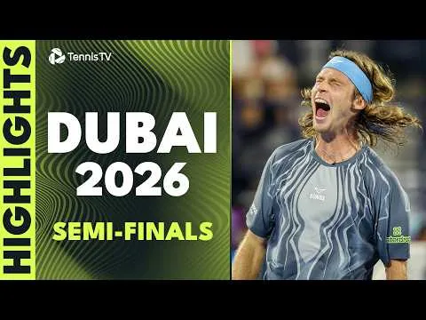 Medvedev Écrase Auger-Aliassime alors que Griekspoor Élimine Rublev en Demi-Finales à Dubaï