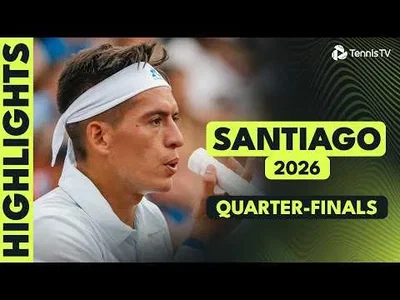 Sebastian Baez élimine Alejandro Tabilo à Santiago 2026 – Quart de finale