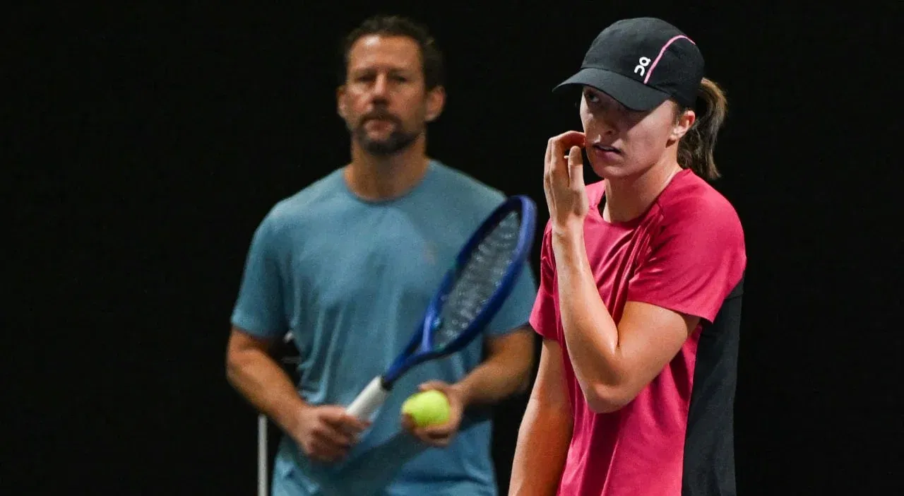 En février, Wim Fissette a ciblé les priorités d’Iga Swiatek : « Améliorer le service et gagner en constance »