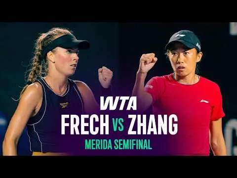 Frech bat Zhang à Merida 2026 – Demi-finales