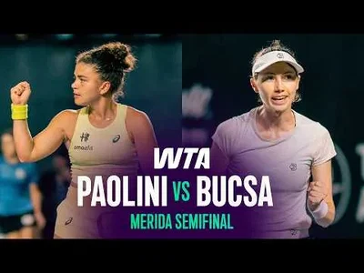 Cristina Bucsa bat Jasmine Paolini au Merida Open 2026 – Demi-finale