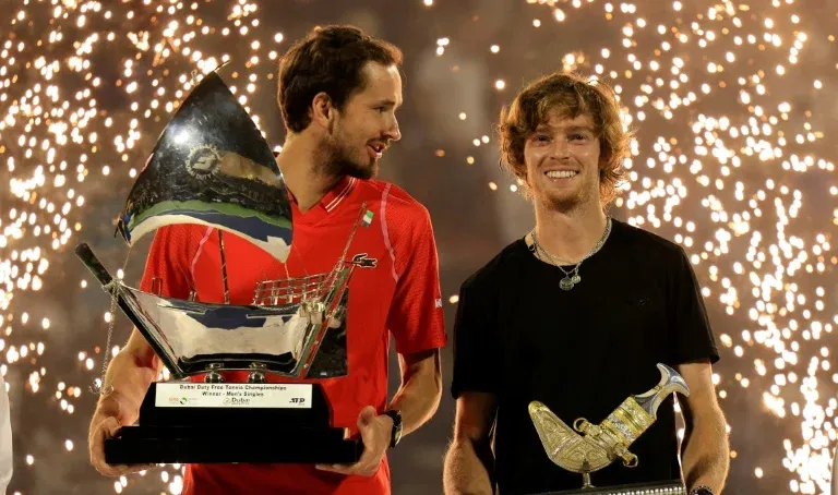 Medvedev et Rublev, bloqués à Dubaï, remplacés au casting de l'Eisenhower Cup