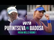 Putintsevová porazila Badosovou v Indian Wells 2026 – 1. kolo