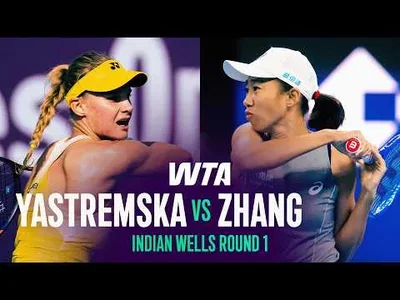 Yastremska bat Zhang à Indian Wells 2026 – 1er tour