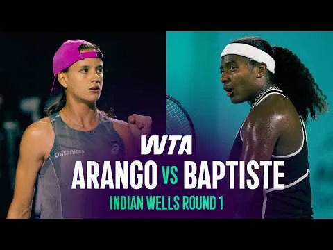 Hailey Baptiste élimine Emiliana Arango à Indian Wells 2026 – 1er tour