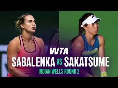 Sabalenka bat Sakatsume à Indian Wells 2026 – 2e tour