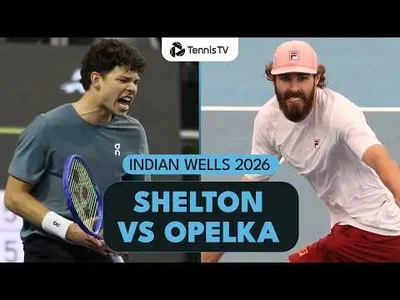 Ben Shelton bat Reilly Opelka à Indian Wells 2026 – 2e tour