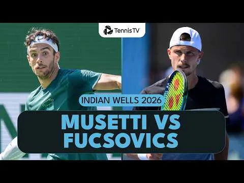 Marton Fucsovics bat Lorenzo Musetti à Indian Wells 2026 – Deuxième tour
