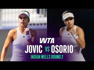Camila Osorio bat Iva Jovic à Indian Wells 2026 – Deuxième tour