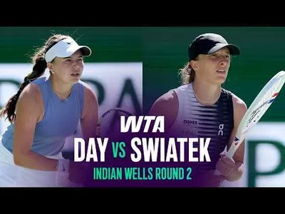 Swiatek bat Day à Indian Wells 2026 – 2e tour