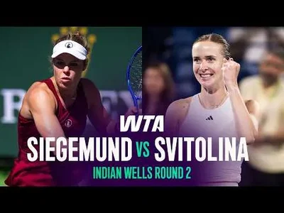 Svitolina bat Siegemund à Indian Wells 2026 – 2e tour
