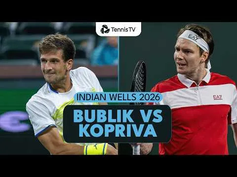 Bublik bat Kopriva à Indian Wells 2026 – 2e tour