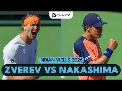 Zverev bat Nakashima à Indian Wells 2026 – 3e tour