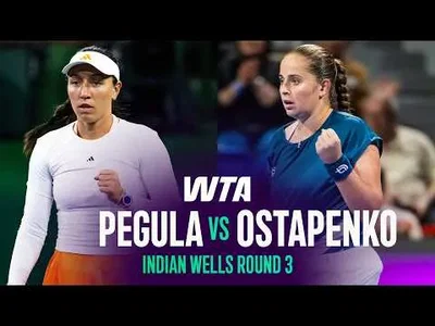 Jessica Pegula bat Jelena Ostapenko à Indian Wells 2026 – 3e tour