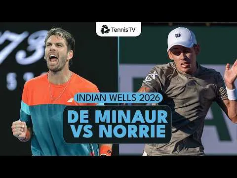 Norrie bat De Minaur à Indian Wells 2026 – 3e tour