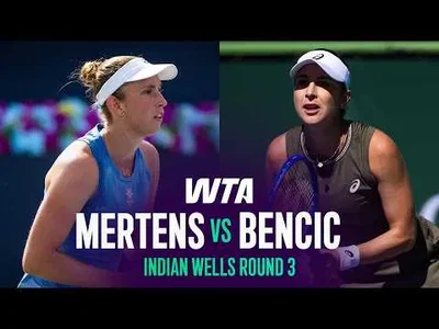 Belinda Bencic bat Elise Mertens à Indian Wells 2026 – 3e tour