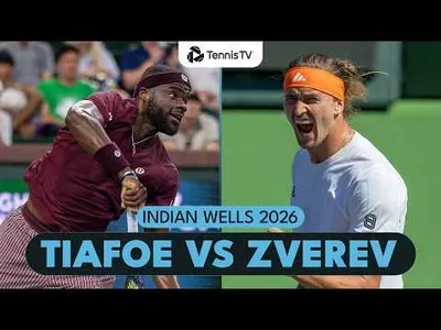 Zverev bat Tiafoe à Indian Wells 2026 – Huitièmes de finale