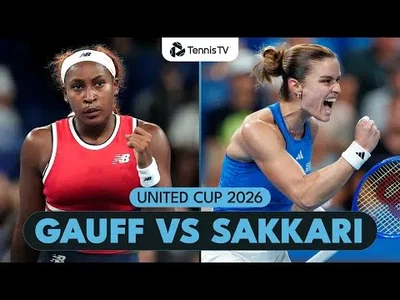 Coco Gauff rugit de retour : victoire déterminante à l'United Cup stoppe l'élan de Sakkari