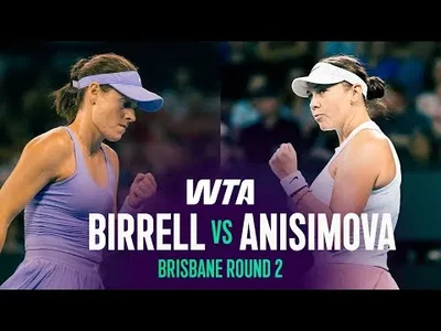 Amanda Anisimova bat Kimberly Birrell à Brisbane 2026 – 2e tour