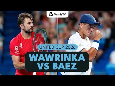 Sebastian Baez bat Stan Wawrinka à l'United Cup 2026 – Quart de finale