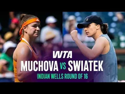 Swiatek bat Muchova à Indian Wells 2026 – Huitième de finale
