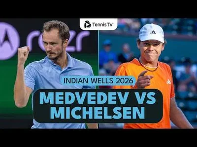 Daniil Medvedev bat Alex Michelsen à Indian Wells 2026 – Huitième de finale