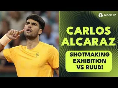 Carlos Alcaraz bat Casper Ruud à Indian Wells 2026 – Huitième de finale