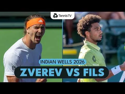 Alexander Zverev élimine Arthur Fils à Indian Wells 2026 – Quart de finale