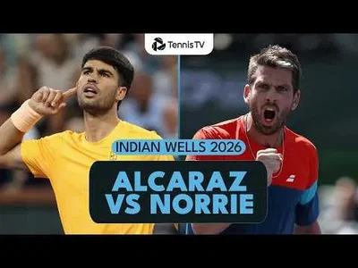 Alcaraz écarte Norrie à Indian Wells 2026 – Quart de finale