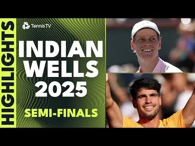 Medvedev crée la surprise face au N°1 mondial Alcaraz tandis que Sinner domine Zverev en demi-finales d'Indian Wells
