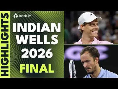 Jannik Sinner bat Daniil Medvedev à Indian Wells 2026 – Finale