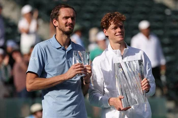 « C’est formidable de revoir Daniil jouer à ce niveau », déclare Sinner