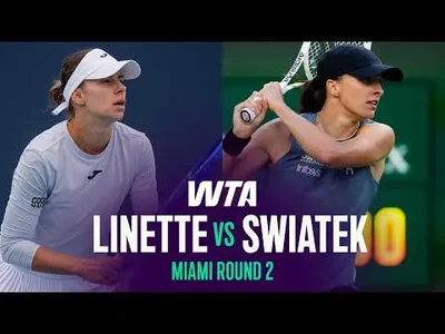 Linette bat Świątek à l’Open de Miami 2026 – 2e tour