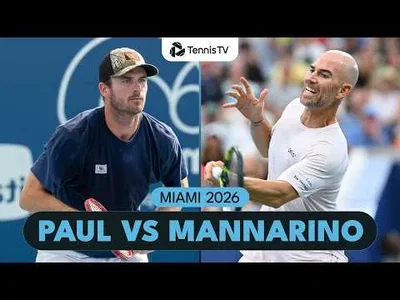 Tommy Paul bat Adrian Mannarino à Miami 2026 – 2e tour