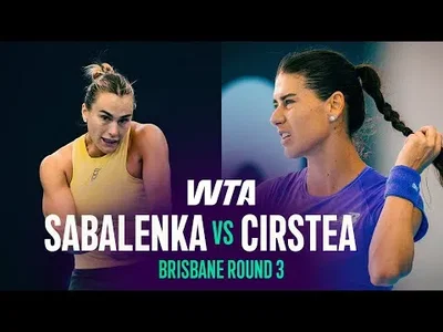 Sabalenka bat Cîrstea à Brisbane 2026 – 3e tour