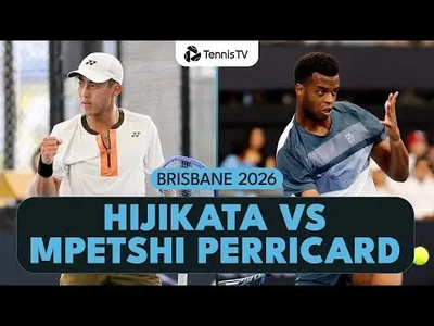 Mpetshi Perricard bat Hijikata à Brisbane 2026 – 2e tour