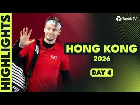 Shang bat Sonego à Hong Kong 2026 – 2e tour