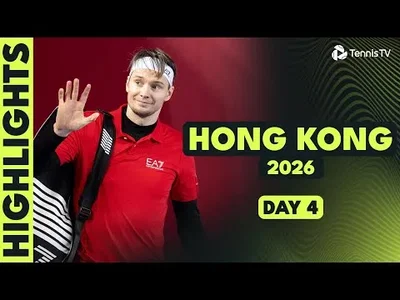Shang bat Sonego à Hong Kong 2026 – 2e tour