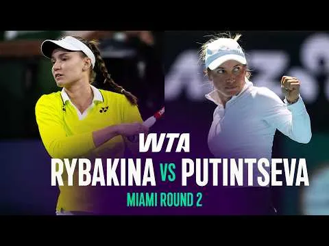 Rybakina bat Putintseva au Miami Open 2026 – Deuxième tour