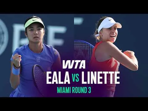 Alexandra Eala bat Magda Linette au Miami Open 2026 – Troisième tour