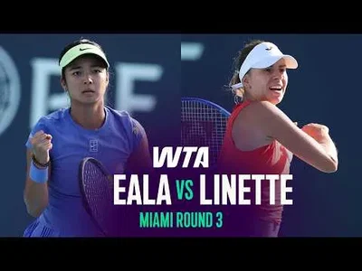 Alexandra Eala bat Magda Linette au Miami Open 2026 – Troisième tour